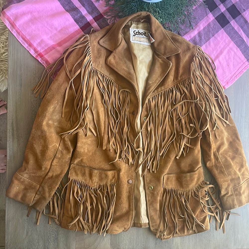 Old school vintage fringe jacket
